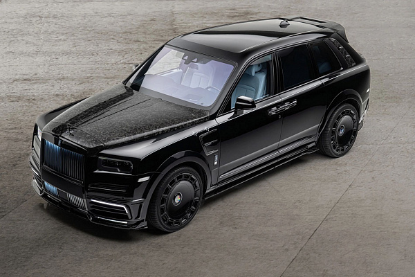 Фото дисков Mansory FD.15 Черный глянец на Rolls-Royce Cullinan