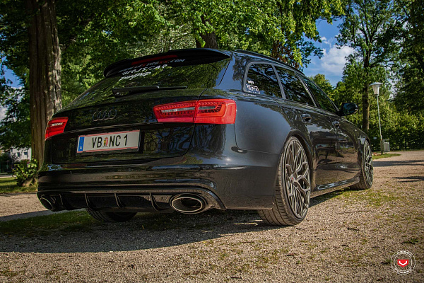 Фото дисков Vossen S17-01 Сатиновый графит на Audi A/RS 6 (C7)