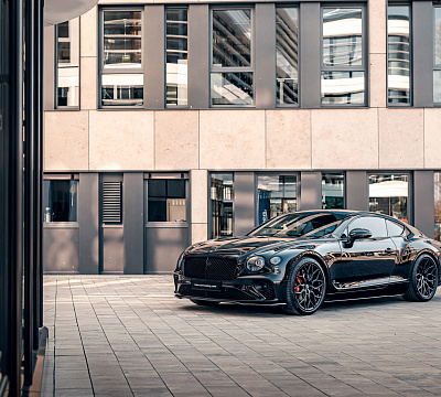 Фото дисков Vossen HF-2 на Bentley Continental GT III