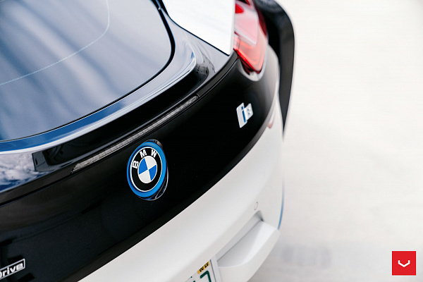 Фото дисков Vossen HF-3 Черный сатин на BMW i8