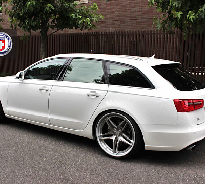 Фото дисков HRE S107 на Audi A/RS 6 (C7)