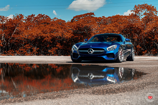 Фото дисков Vossen M-X2 Глянцевый тонированный лак на Mercedes-Benz AMG GT I