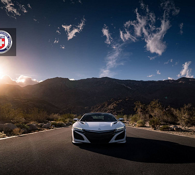 Фото дисков HRE P204 на Acura NSX II
