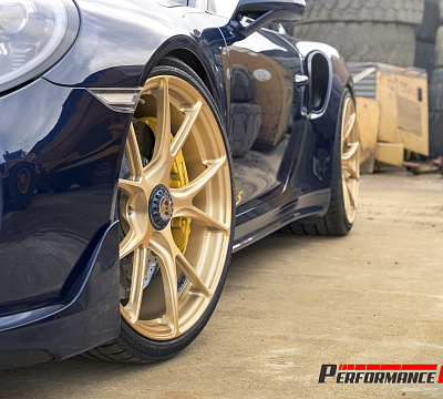 Фото дисков Vossen RS74 на Porsche 911 VII