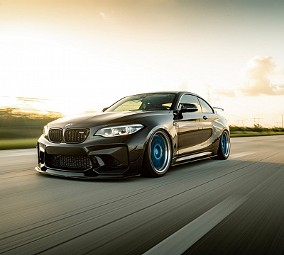 Фото дисков Anrky RS2 на BMW 2/M2 (F22/F87)
