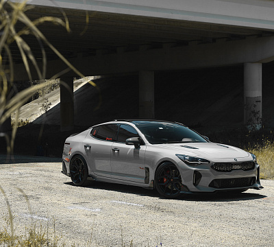 Фото дисков Vossen EVO-3 на Kia Stinger
