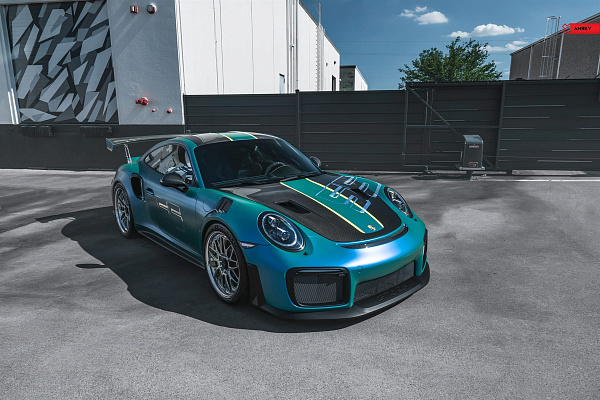 Фото дисков Anrky RS1 Полированный лак на Porsche 911 VII