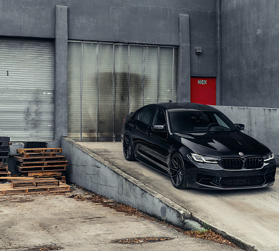 Фото дисков Vossen HF-7 на BMW 5/M5 (G30/F90)