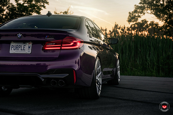 Фото дисков Vossen S21-01 Полированный лак на BMW 5/M5 (G30/F90)