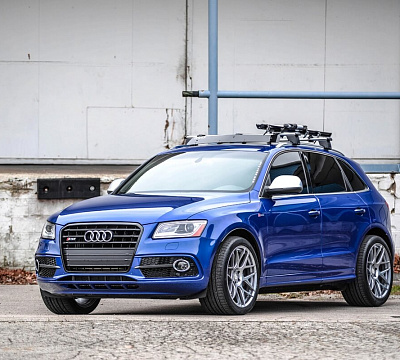 Фото дисков HRE FF01 на Audi Q5 (8R)