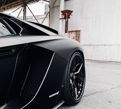 Фото дисков Brixton Forged TR05 на Lamborghini Aventador