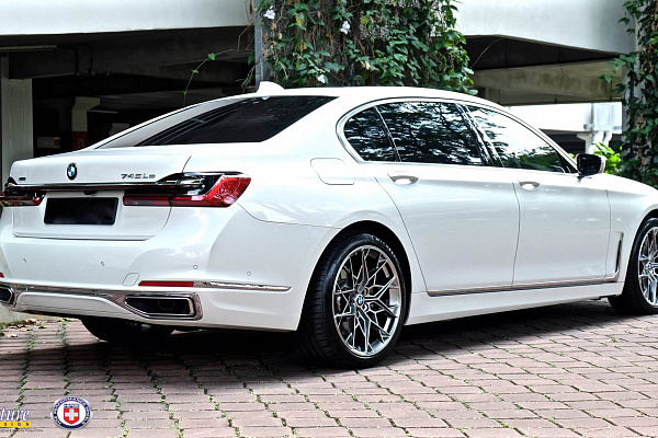 Фото дисков HRE FF10 Серебро на BMW 7 (G11/G12)