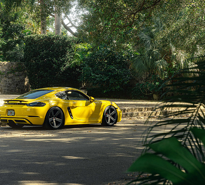 Фото дисков Vossen CG-210 на Porsche Cayman III