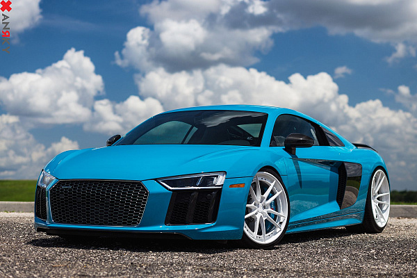 Фото дисков Anrky AN34 Белый сатин на Audi R8 (4S)