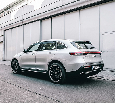 Фото дисков BRABUS Monoblock Z (Platinum Edition) на Mercedes-Benz EQC