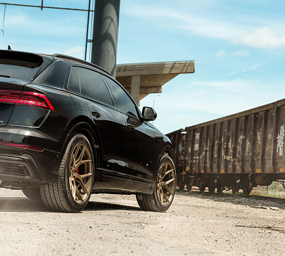Фото дисков Vossen HF-5 на Audi Q8