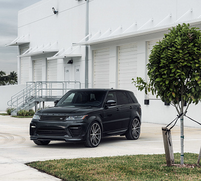 Фото дисков Vossen HF-3 на Land Rover Range Rover Sport II