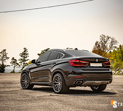 Фото дисков Vossen HF-2 на BMW X6/X6 M (F16/F86)