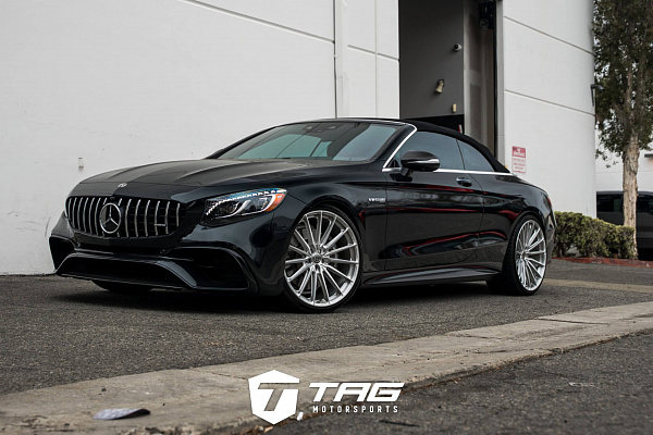 Фото дисков HRE P103SC Глянцевый лак на Mercedes-Benz S-Class (W222, C217)