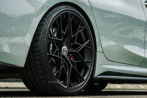 Фото дисков HRE FF10 Черный сатин на BMW 3/M3 (G2x/G80)