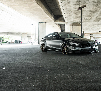 Фото дисков Vossen CVT на Mercedes-Benz CLS (C218)