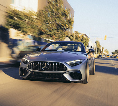 Фото дисков Brixton Forged RS01 на Mercedes-Benz SL (R232)