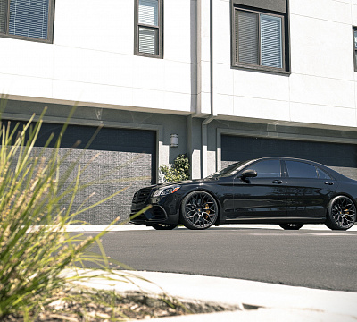 Фото дисков Vossen S17-01 на Mercedes-Benz S-Class (W222, C217)