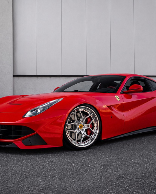 Фото дисков ST21.2 Полированный лак на Ferrari F12