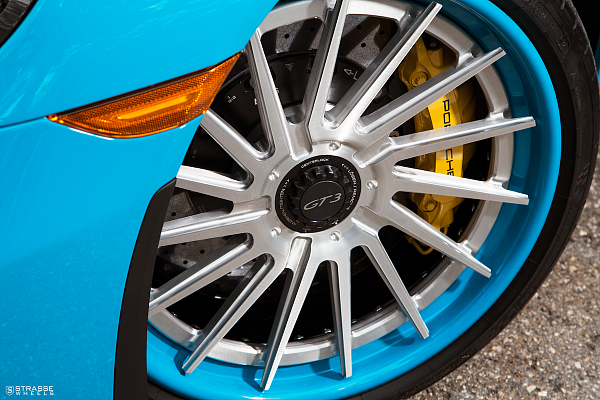 Фото дисков Strasse Wheels SV15T Deep Concave FS Другой цвет на Porsche 911 VII