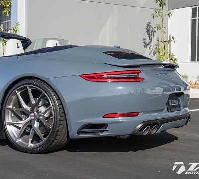 Фото дисков HRE P101 на Porsche 911 VII