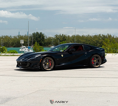 Фото дисков Anrky AN27 на Ferrari 812