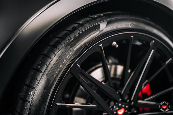 Фото дисков Vossen M-X6 Черный глянец на Land Rover Range Rover Sport II