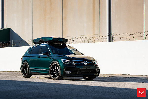 Фото дисков Vossen HF-1 Алмазная проточка на Volkswagen Tiguan II