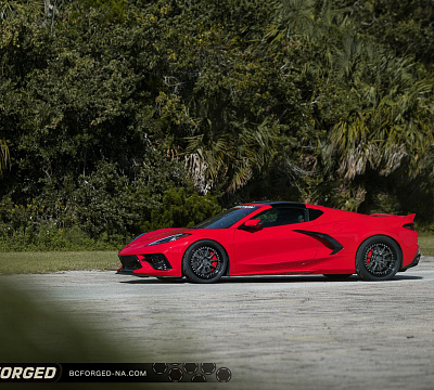 Фото дисков BC Forged LE10 // MLE10 на Chevrolet Corvette C8