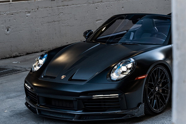 Фото дисков Anrky AN10 Черный глянец на Porsche 911 VIII