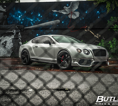 Фото дисков Vossen HF-1 на Bentley Continental GT II