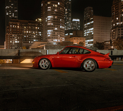 Фото дисков HRE 527 на Porsche 911 IV