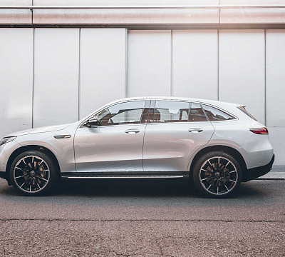 Фото дисков BRABUS Monoblock Z (Platinum Edition) на Mercedes-Benz EQC