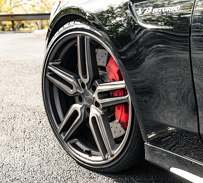 Фото дисков Vossen HF-1 на Mercedes-Benz C-Class (W205)