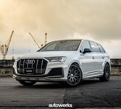 Фото дисков HRE 300M на Audi Q7 (4M)