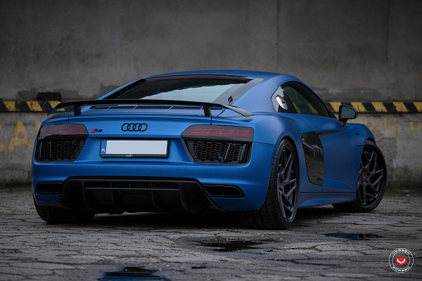 Фото дисков Vossen CG-209T (3-Piece) Сатиновый графит на Audi R8 (4S)