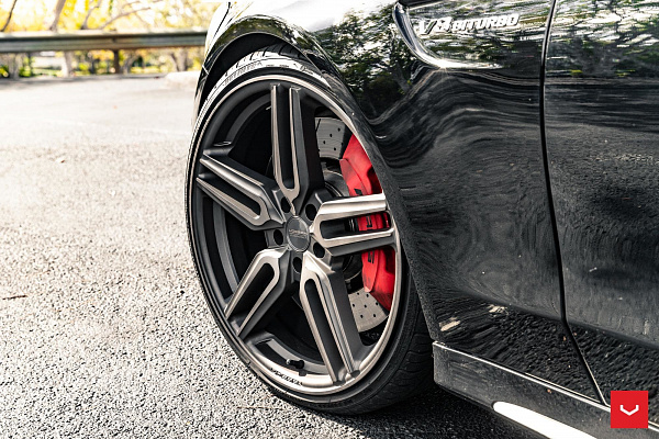 Фото дисков Vossen HF-1 Сатиновый графит на Mercedes-Benz C-Class (W205)