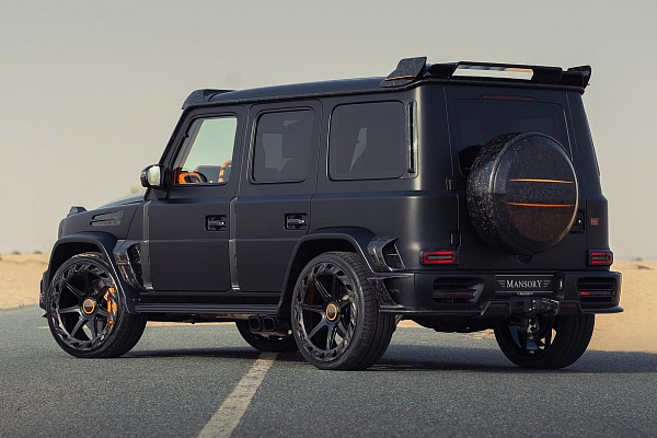 Фото дисков Mansory CV.7 Air Черный глянец на Mercedes-Benz G-Class III