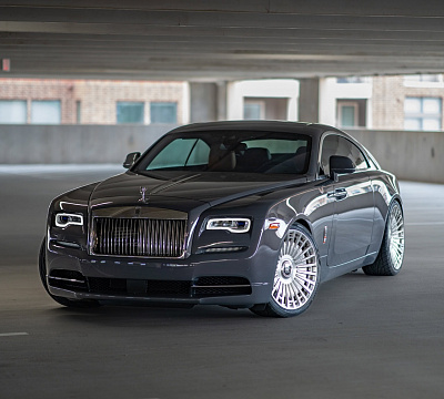 Фото дисков Brixton Forged LX07 на Rolls-Royce Wraith