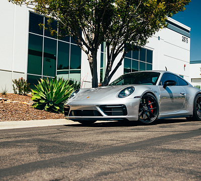 Фото дисков Brixton Forged FDE01 на Porsche 911 VIII