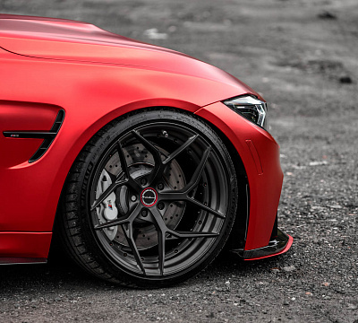 Фото дисков Brixton Forged PF5 на BMW 3/M3 (F3x/F80)