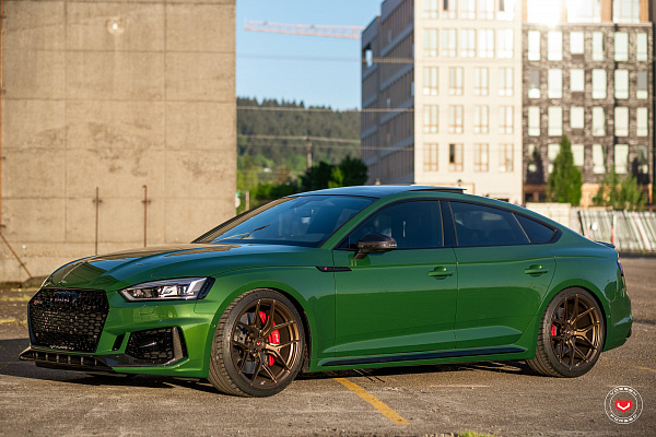 Фото дисков Vossen S21-01 Глянцевая бронза на Audi A/S/RS 5 (F5)