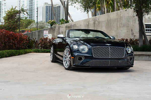 Фото дисков Anrky AN28 Полированный лак на Bentley Continental GT III