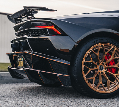 Фото дисков Brixton Forged CM6-R на Lamborghini Huracan