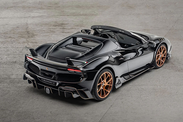 Фото дисков Mansory YT.5 Глянцевая медь на Ferrari 296